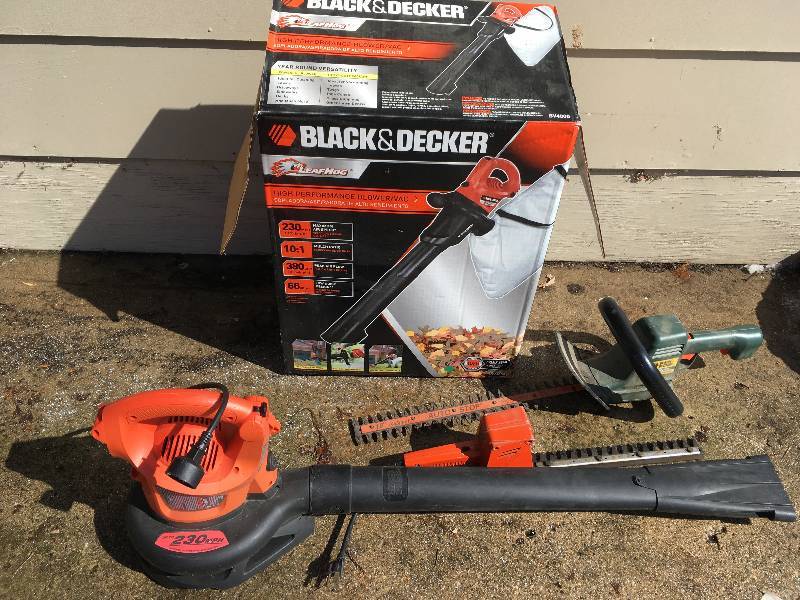 lot 154 image: Leaf Blower & Hedge Trimmer