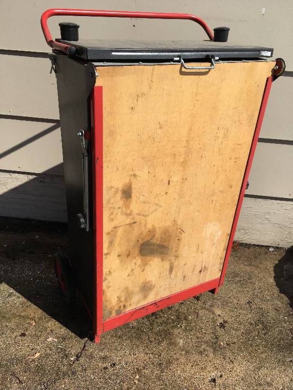 lot 158 image: Tool Shelf  Table