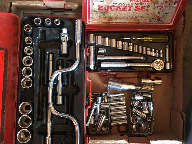 lot 165 image: Assorted Socket Sets