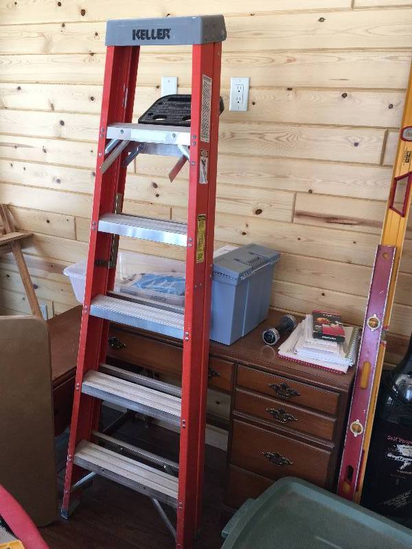 lot 180 image: Keller Extra Heavy Duty Ladder