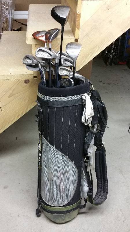 lot 71 image: Callaway Big Bertha Golf Clubs, Taylor Made, Ogio Bag, and More