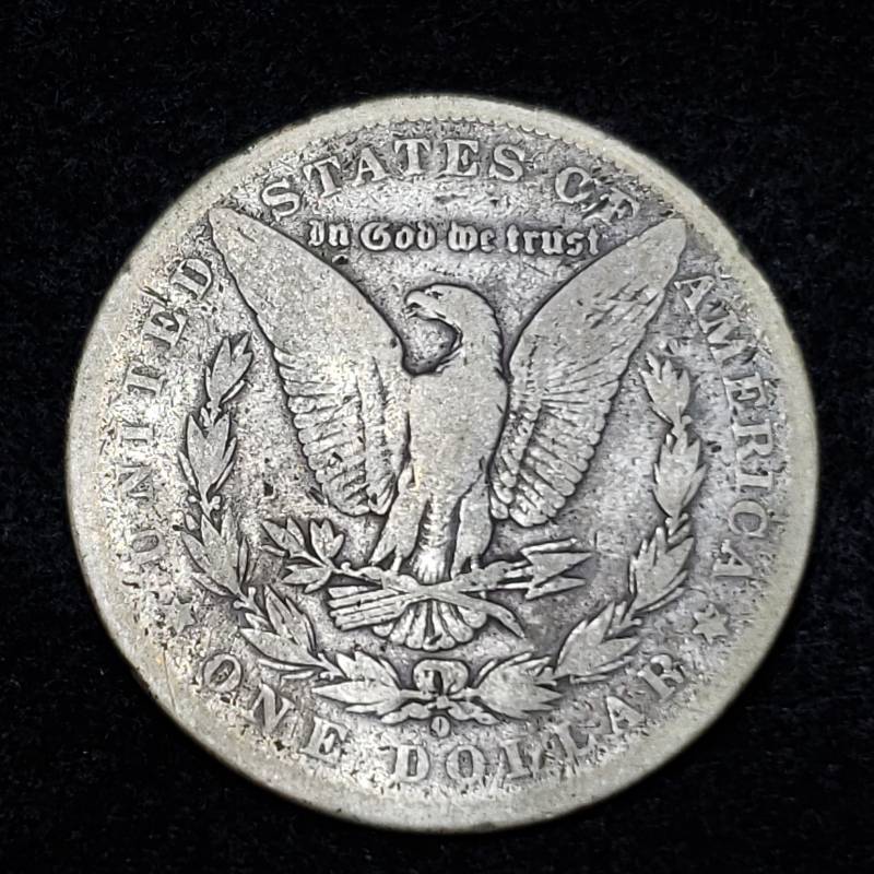 lot 198 image: 1889 O Morgan Silver Dollar