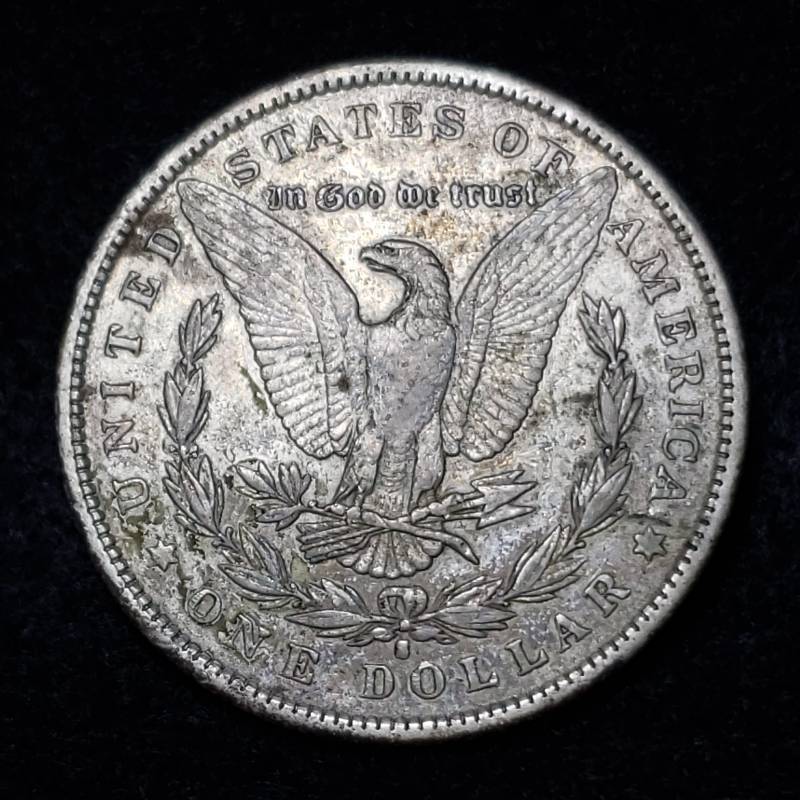 lot 199 image: 1890 S Morgan Silver Dollar