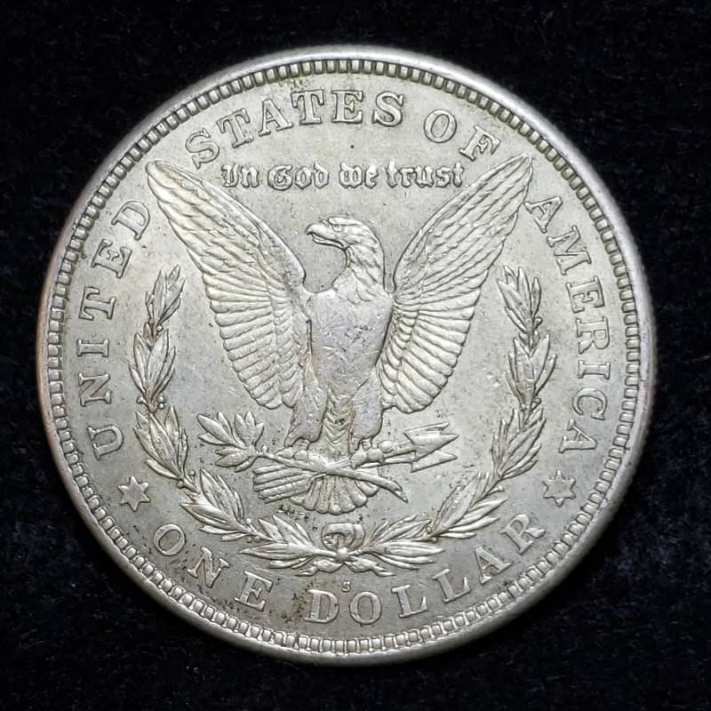 lot 206 image: 1921 S Morgan Silver Dollar