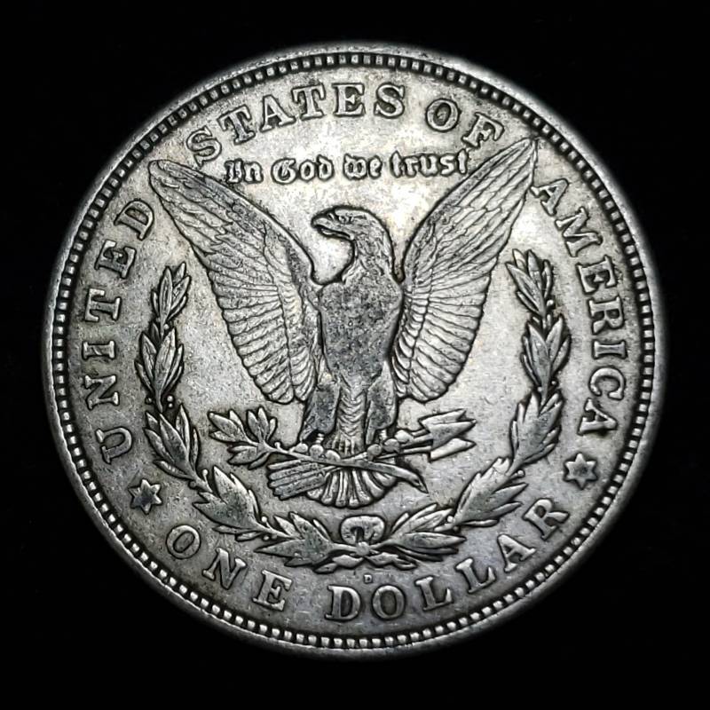 lot 207 image: 1921 D Morgan Silver Dollar