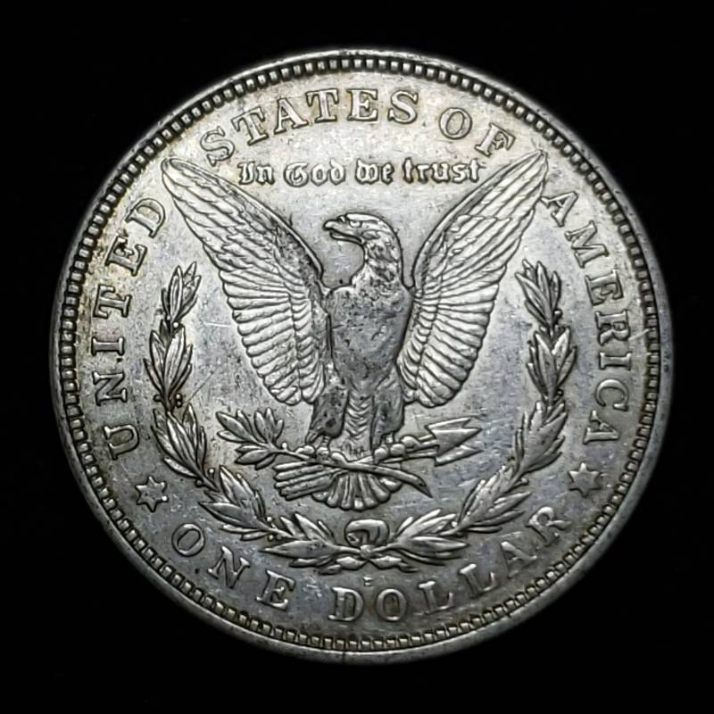 lot 208 image: 1921 D Morgan Silver Dollar