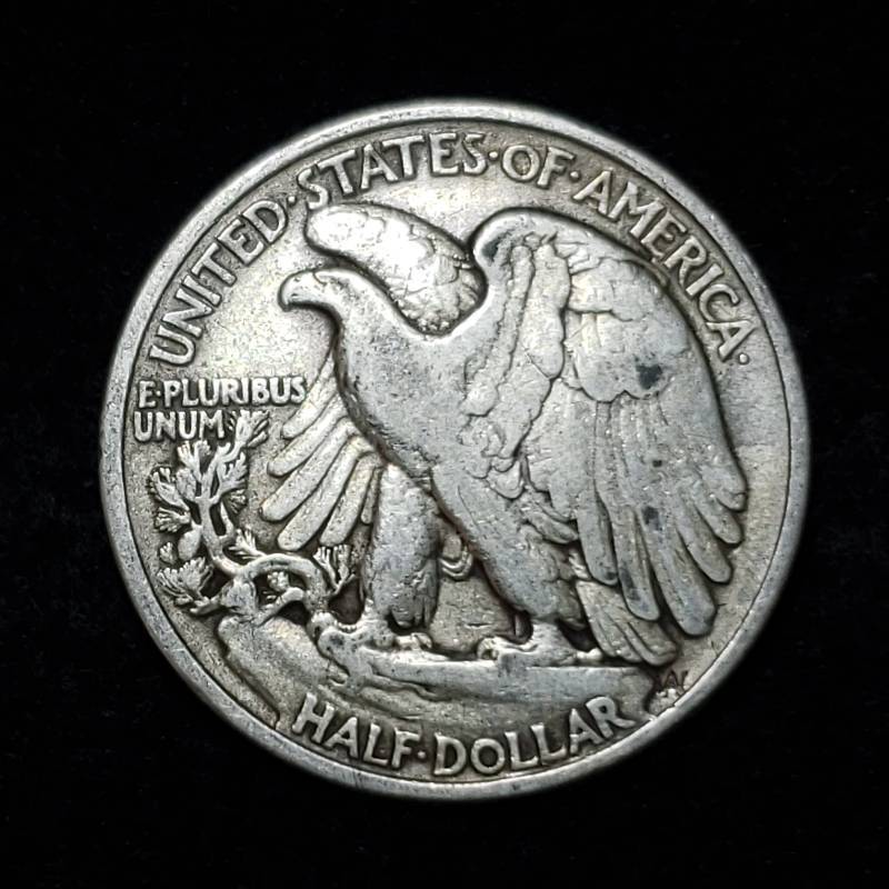 lot 221 image: 1943 P Walking Liberty Silver Dollar