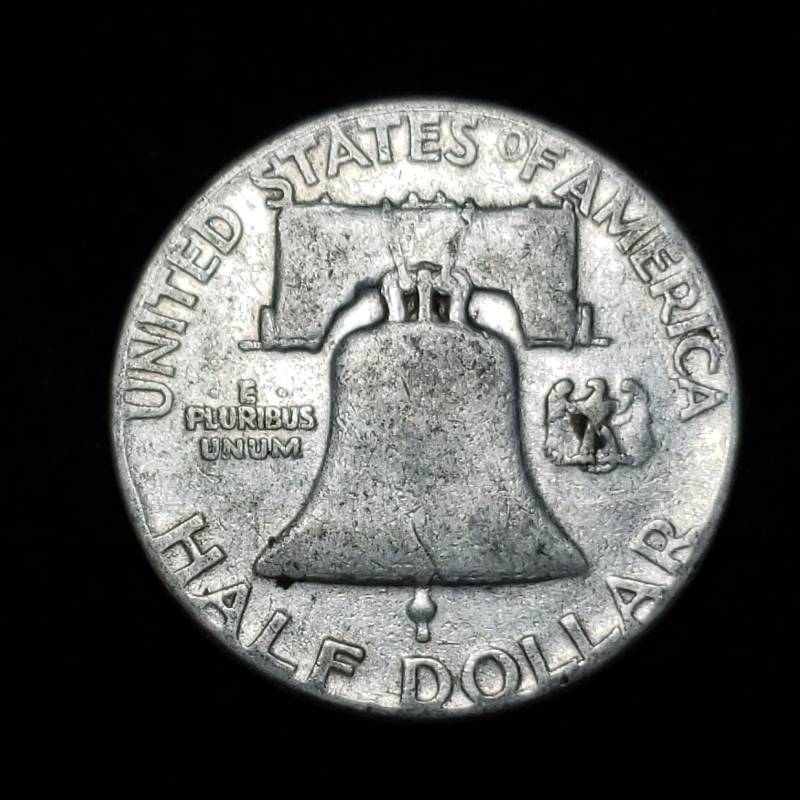 lot 222 image: 1952 P Franklin Silver Dollar