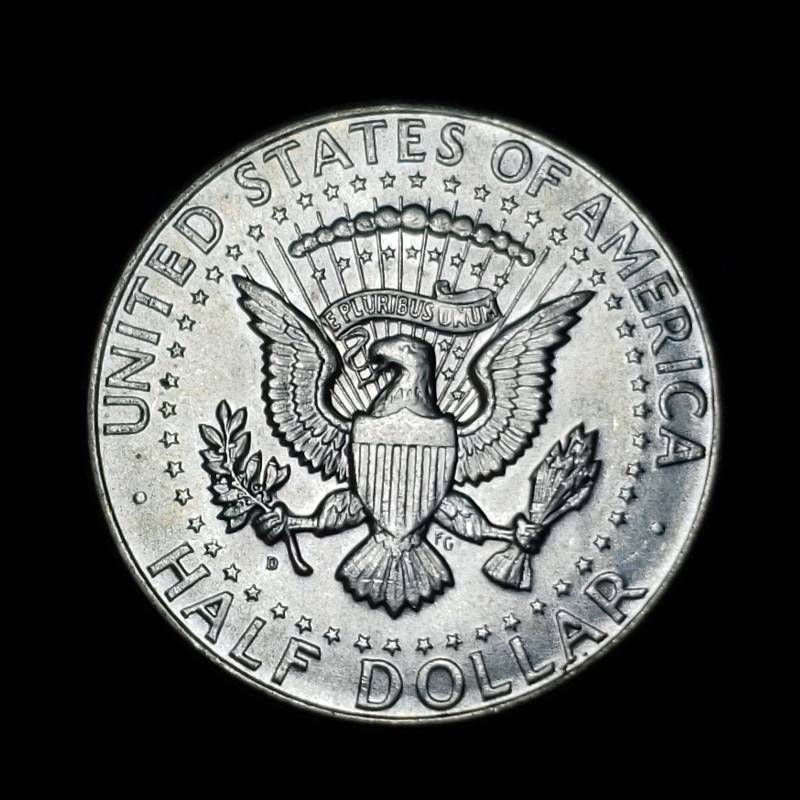 lot 223 image: 1964 D Kennedy Silver Half Dollar