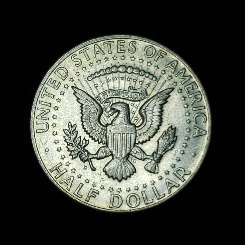 lot 225 image: 1964 D Kennedy Silver Half Dollar
