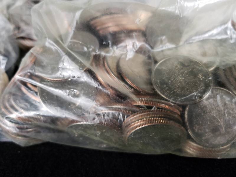 lot 253 image: Nearly 6 Pounds of Washington State Quarters - Appear Uncirculated