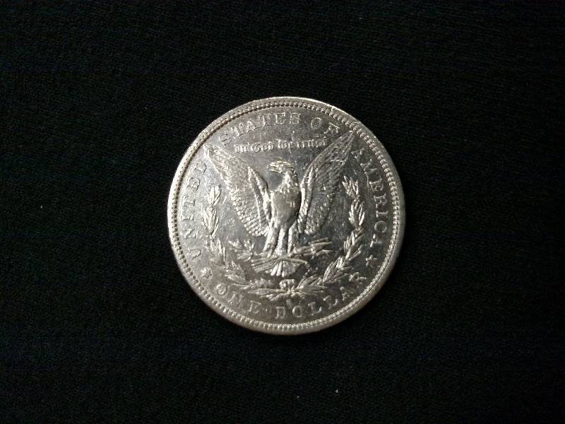 lot 5 image: 1881 S Morgan Silver Dollar...