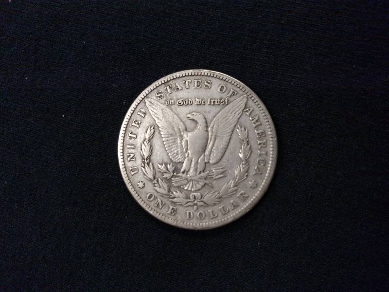 lot 17 image: 1891 S Morgan Silver Dollar...