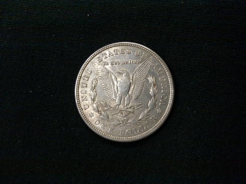 lot 34 image: 1921 D Morgan Silver Dollar...