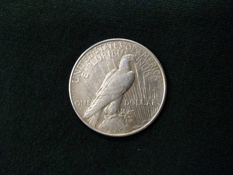 lot 47 image: 1922 Peace Silver Dollar...