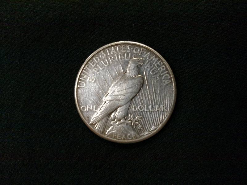 lot 53 image: 1922 S Peace Silver Dollar...