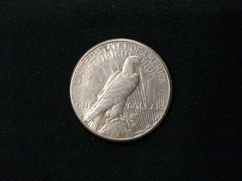lot 61 image: 1923 S Peace Silver Dollar...