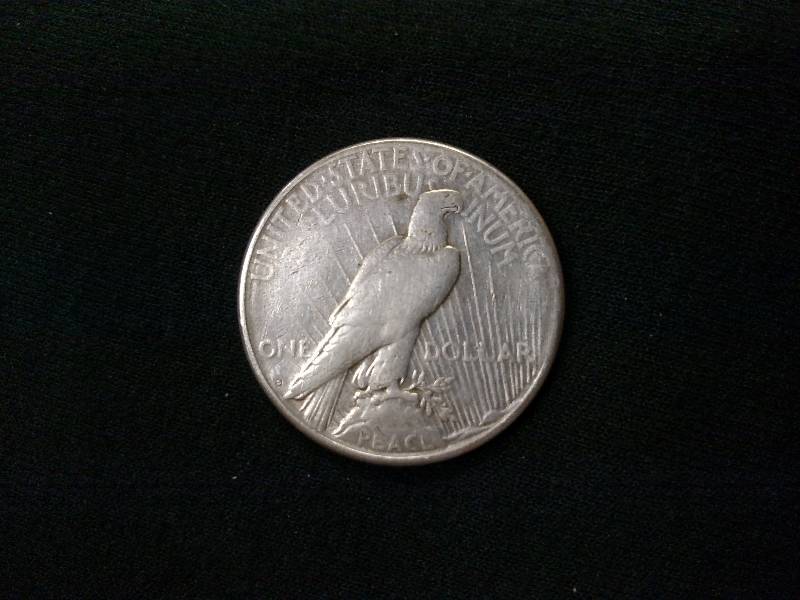 lot 63 image: 1923 S Peace Silver Dollar...