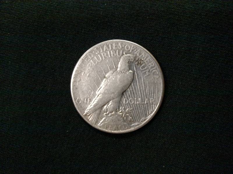 lot 66 image: 1923 S Peace Silver Dollar...