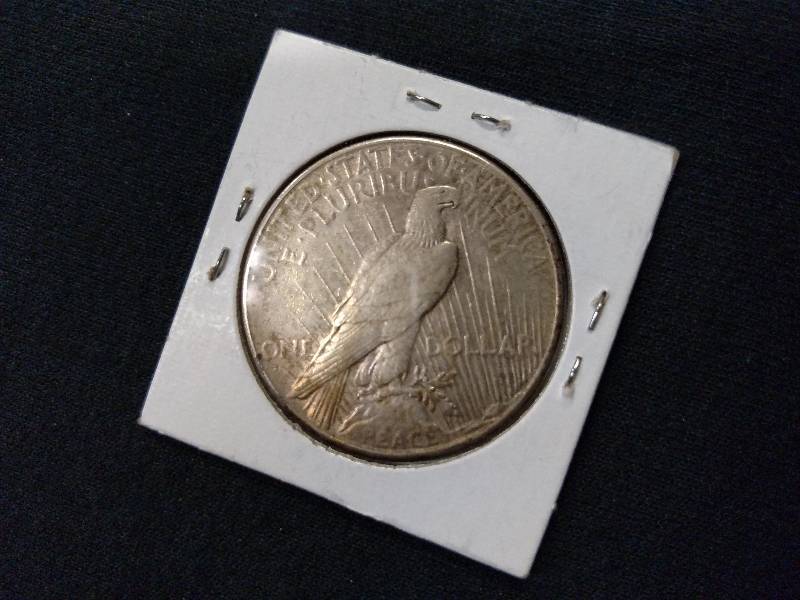 lot 76 image: 1926 S  Peace Silver Dollar...