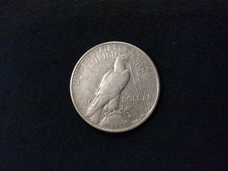 lot 78 image: 1934 D Peace Silver Dollar...