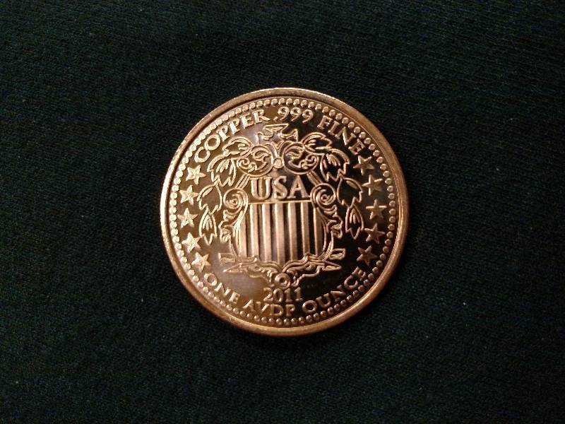 lot 92 image: Liberty Indian Head One Ounce .999 ...