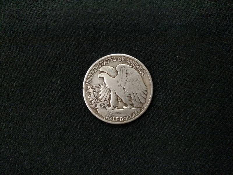 lot 103 image: 1941 D Walking Liberty Silver Half ...