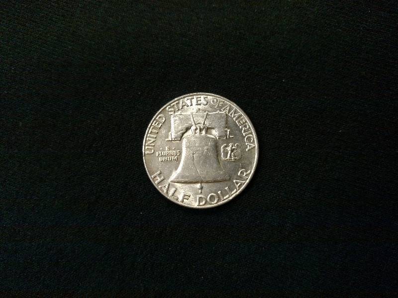 lot 109 image: 1952 D Franklin Silver Half Dollar...