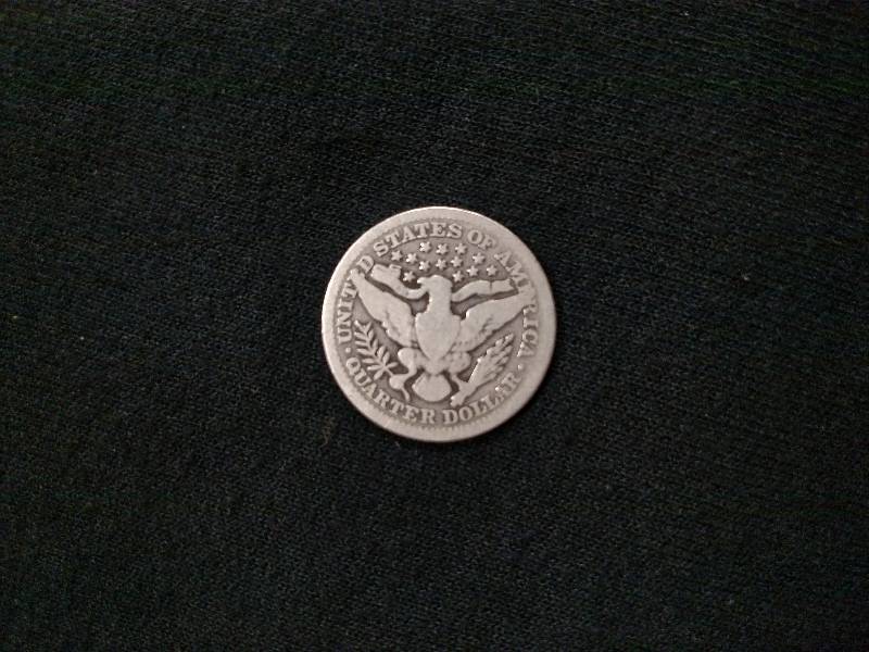 lot 125 image: 1903 Barber Silver Quarter...