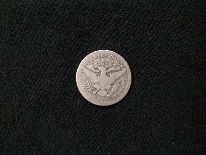 lot 126 image: 1904 O Barber Silver Quarter...
