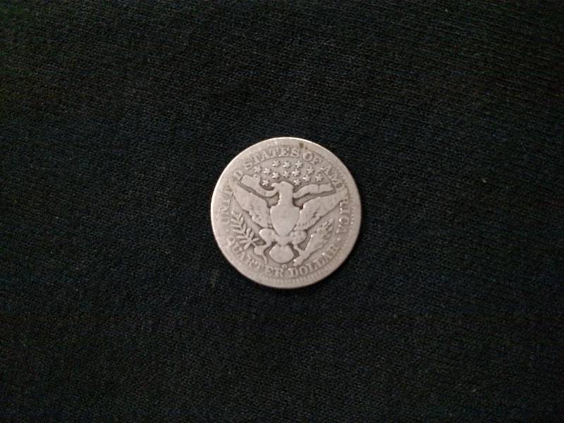 lot 127 image: 1908 O Barber Silver Quarter...