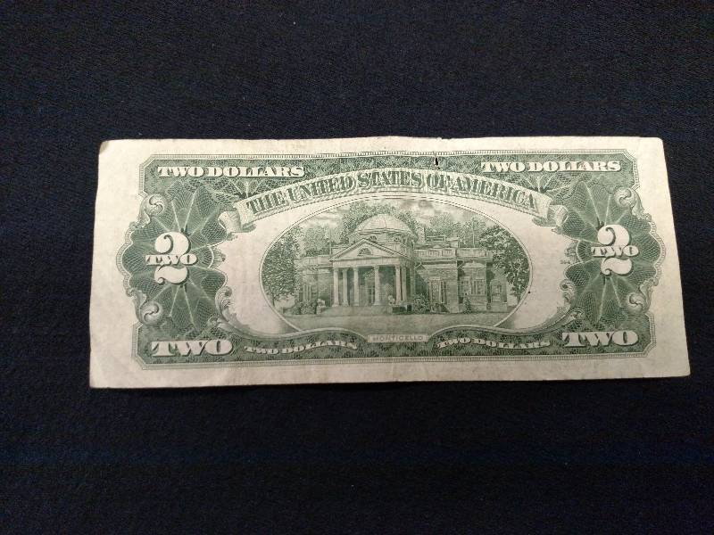 lot 138 image: 1953 Two Dollar Red Seal Note...