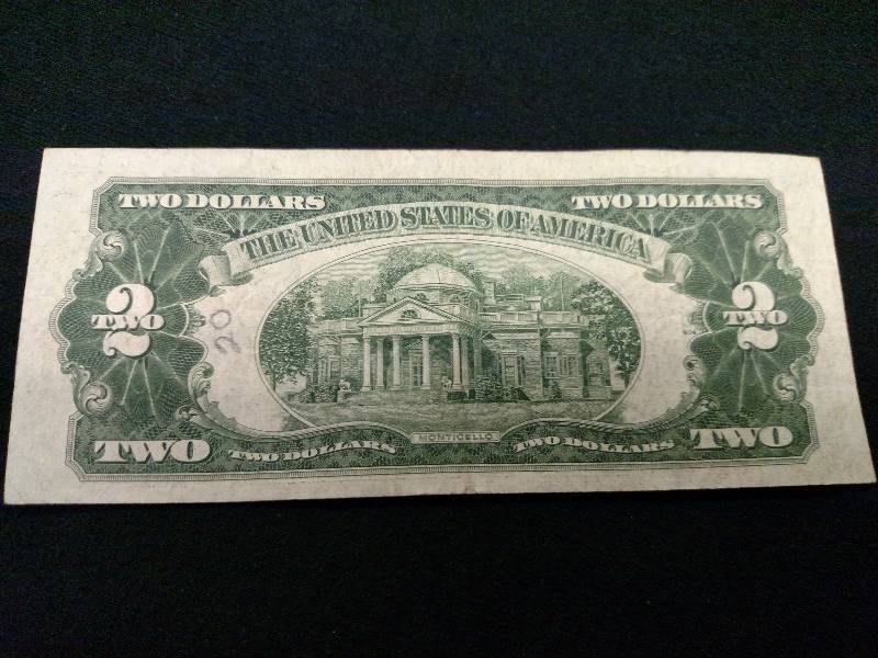 lot 140 image: 1953 B Two Dollar Red Seal Note...
