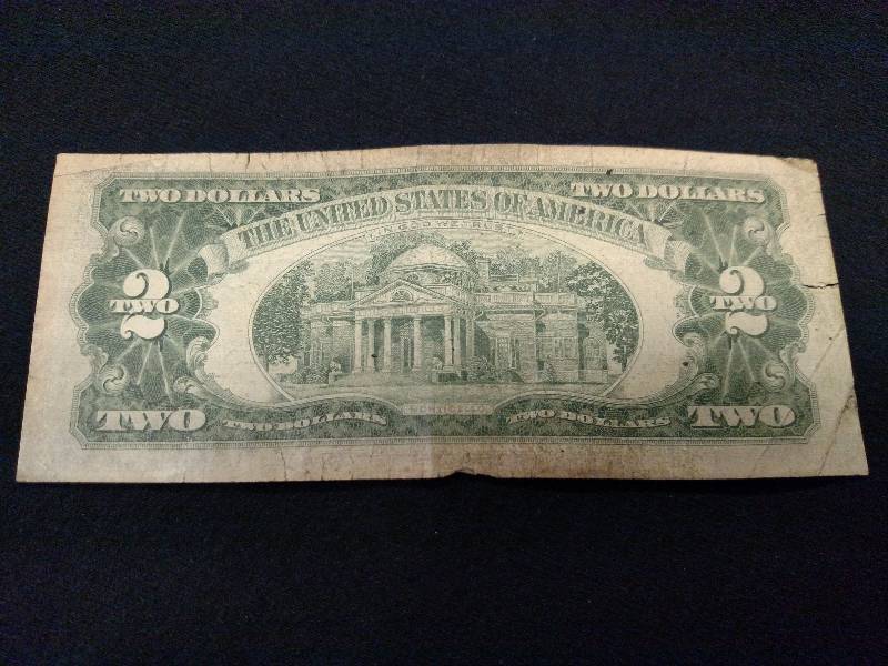 lot 141 image: 1963 Two Dollar Red Seal Note...