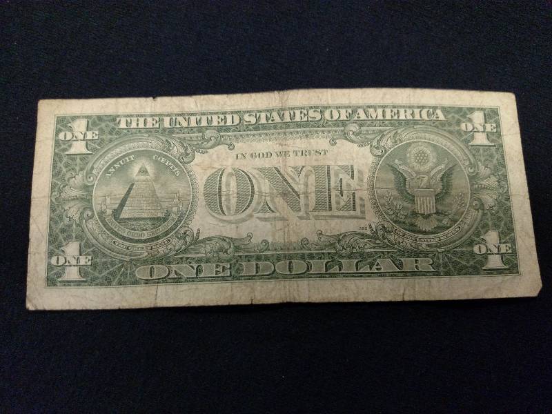 lot 142 image: 1957 One Dollar Silver Certificate ...