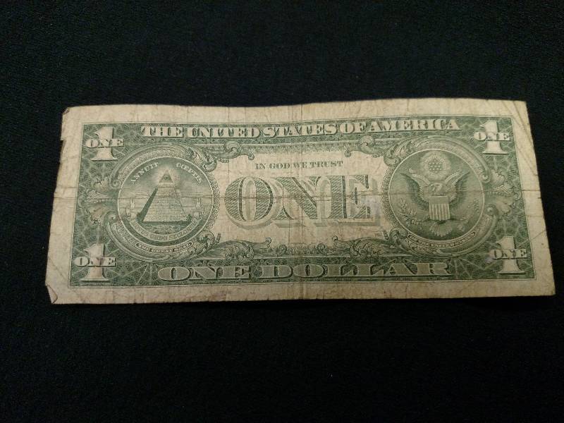 lot 143 image: 1957 A One Dollar Silver Certificat...