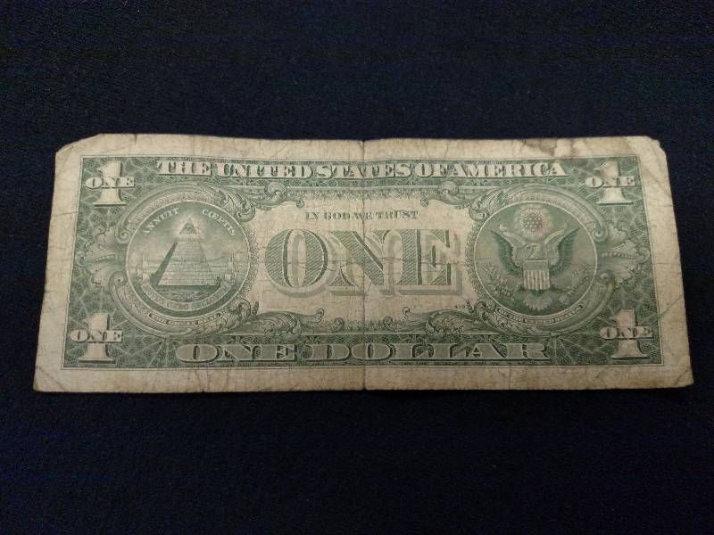lot 144 image: 1957 A One Dollar Silver Certificat...