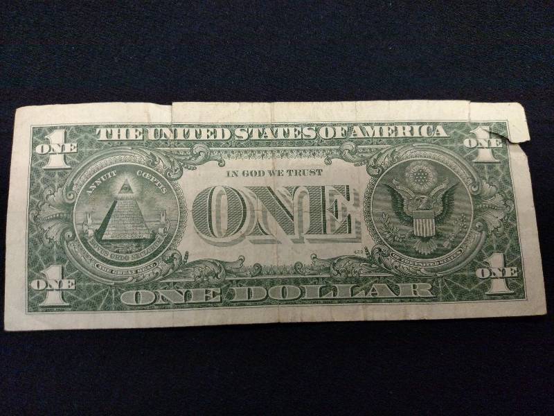 lot 145 image: 1957 B One Dollar Silver Certificat...