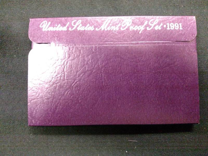 lot 155 image: 1991 U.S. Proof Coin Set...