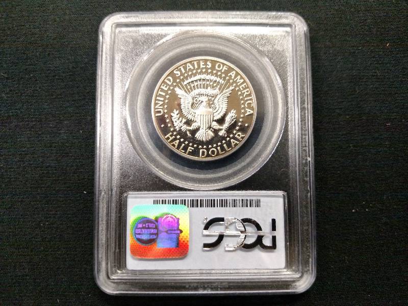 lot 157 image: 1985 S Kennedy Half Dollar PCGS PR6...