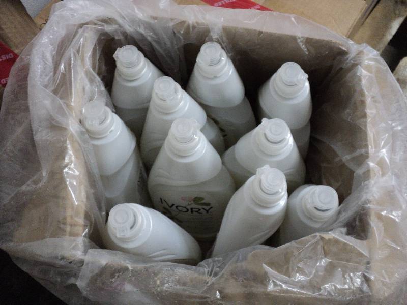 lot 108 image: 10 bottles Ivory dish soap - some l...
