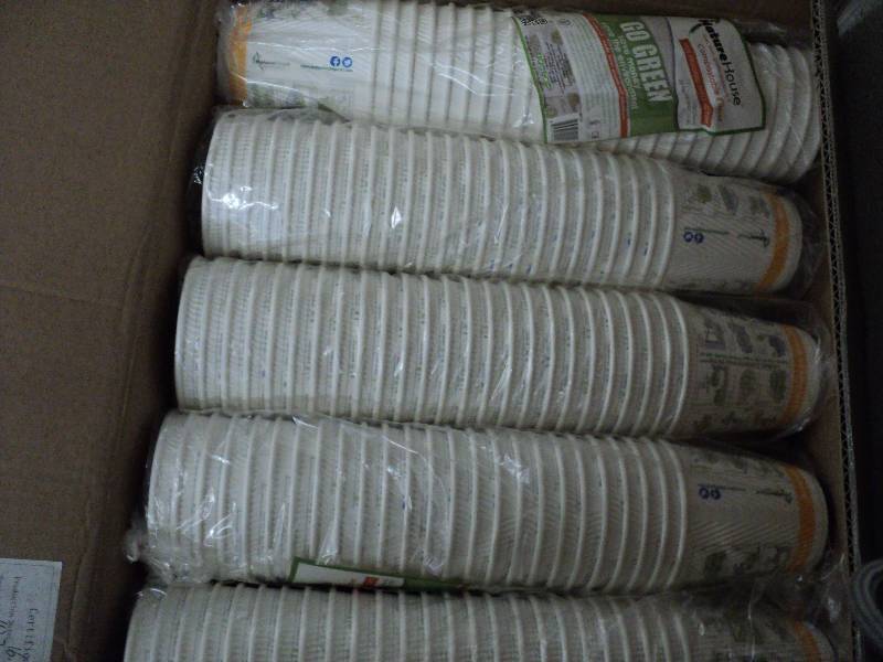 lot 109 image: Nature House 1000 Ripple hot cups...