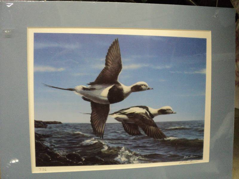 lot 60 image: R Hautman print $736 11 x 14...