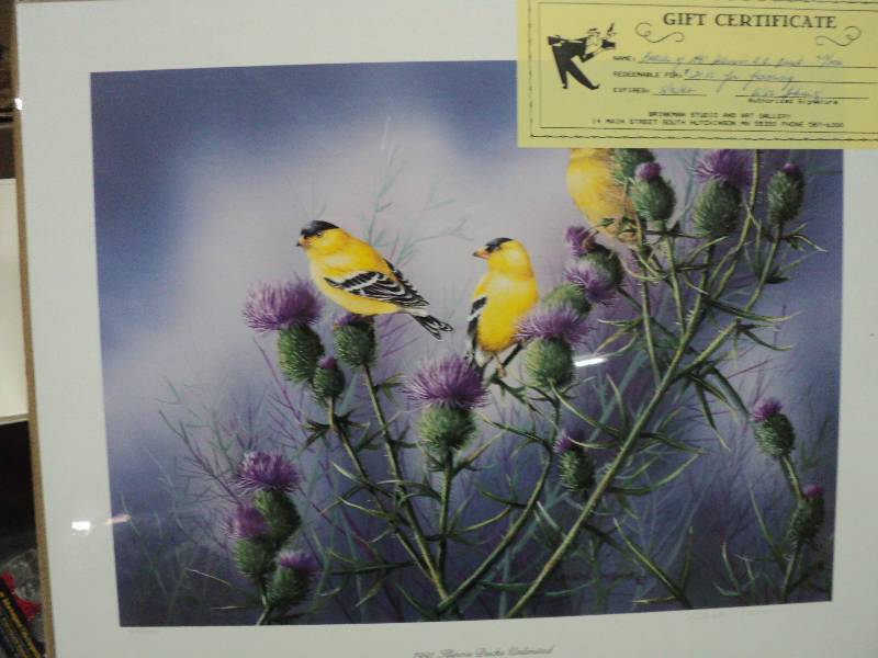lot 61 image: 1991 16x20 Illinois Duck Unlimited ...