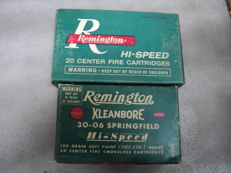 lot 70 image: Remington bullets 2 boxes...