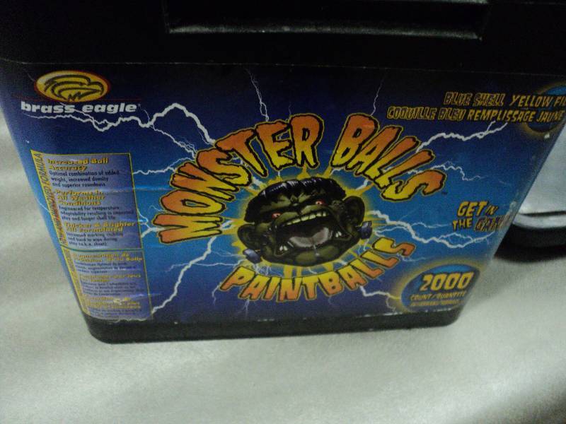 lot 89 image: Monster Balls paint balls...