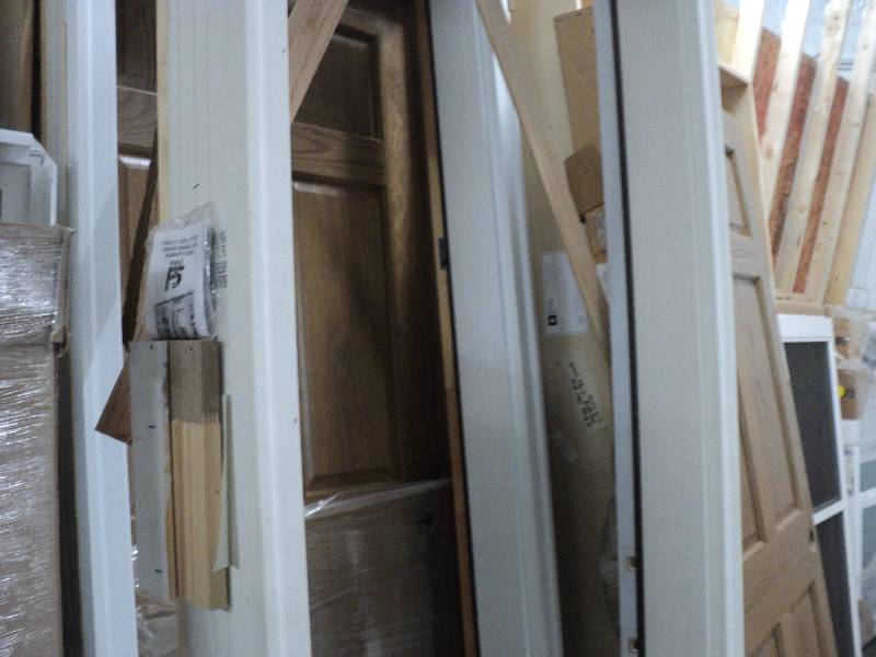 lot 168 image: door frame for 32x78...