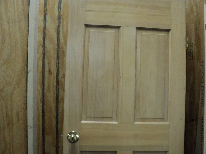 lot 202 image: 30x80 6 panel door...