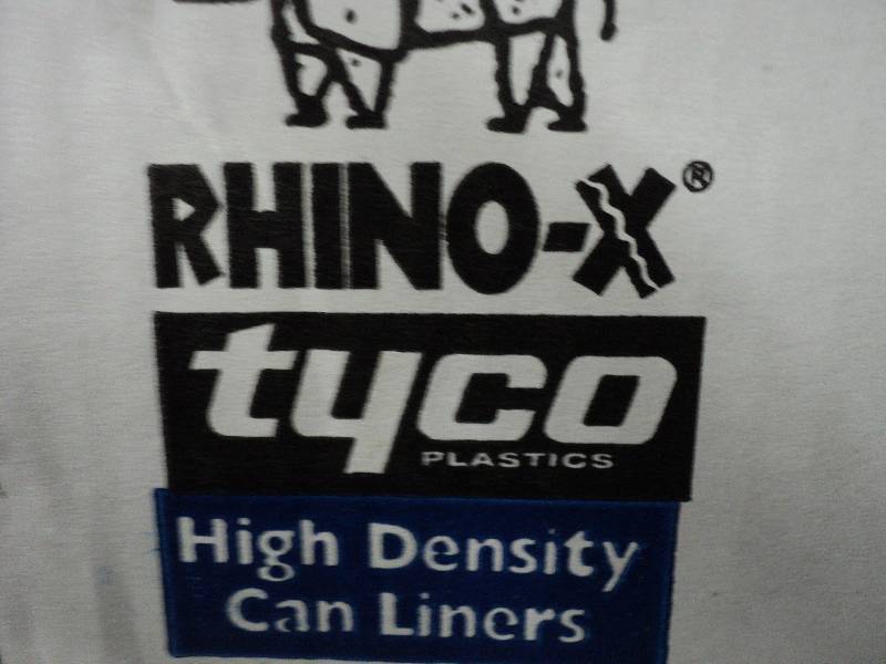lot 238 image: Rhino-X Tyco High Density Can liner...