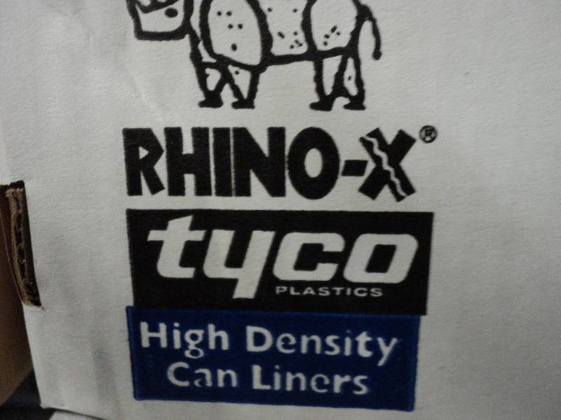 lot 240 image: Rhino-X Tyco High Density Can liner...